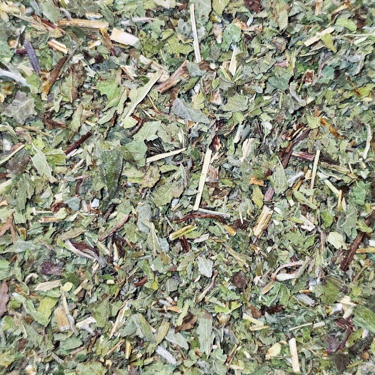 Schweizer Alpenkräutertee Bio – regionale Kräutermischung mit Pfefferminze, Melisse, Apfelminze und Thymian