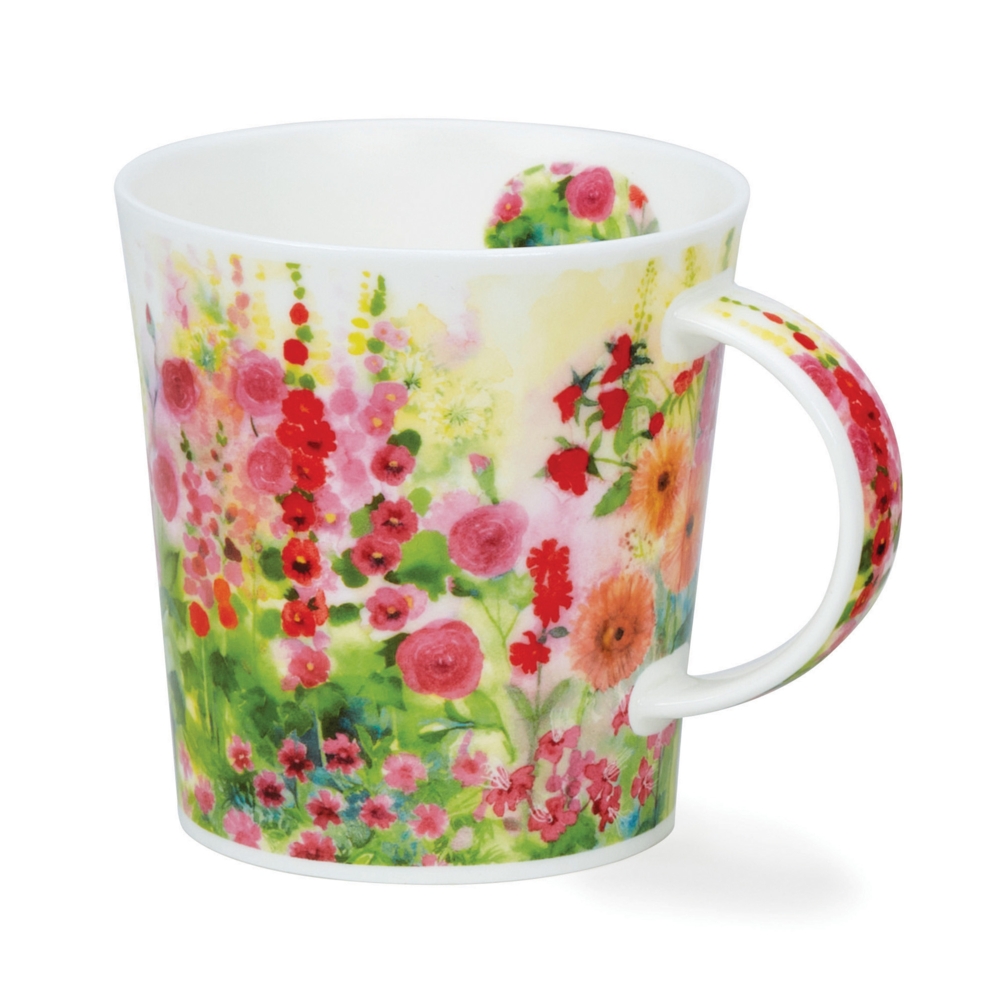 Dunoon Lomond Cottage Garden Pink Becher aus Fine Bone China 3.2 dl