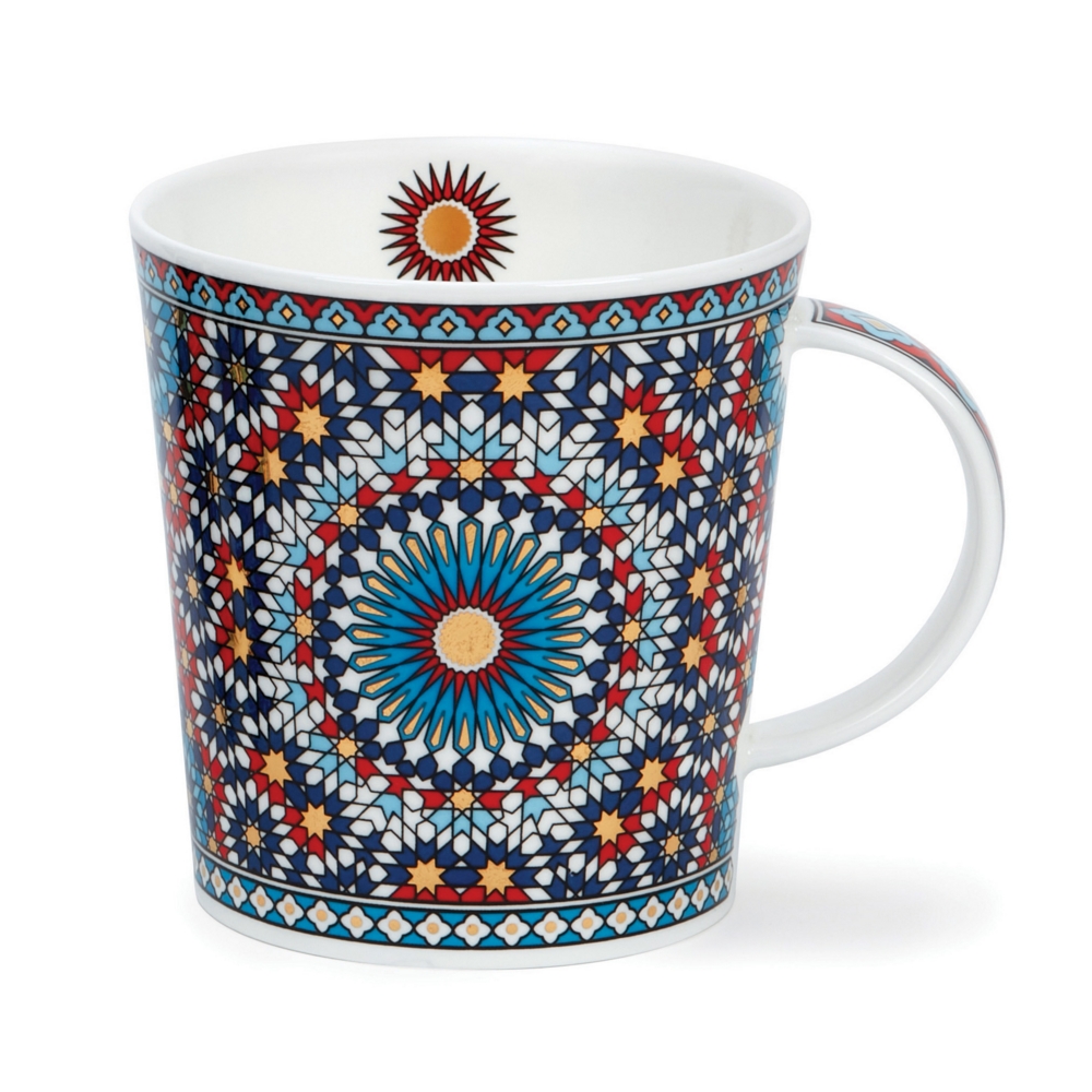 Dunoon Lomond Tangier Red Becher aus Fine Bone China 3.2 dl