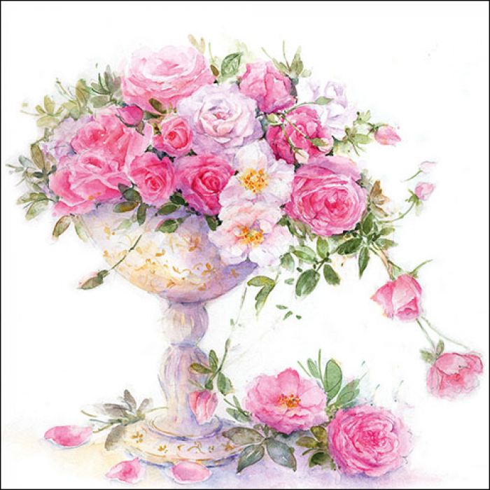 Rosen im Kelch