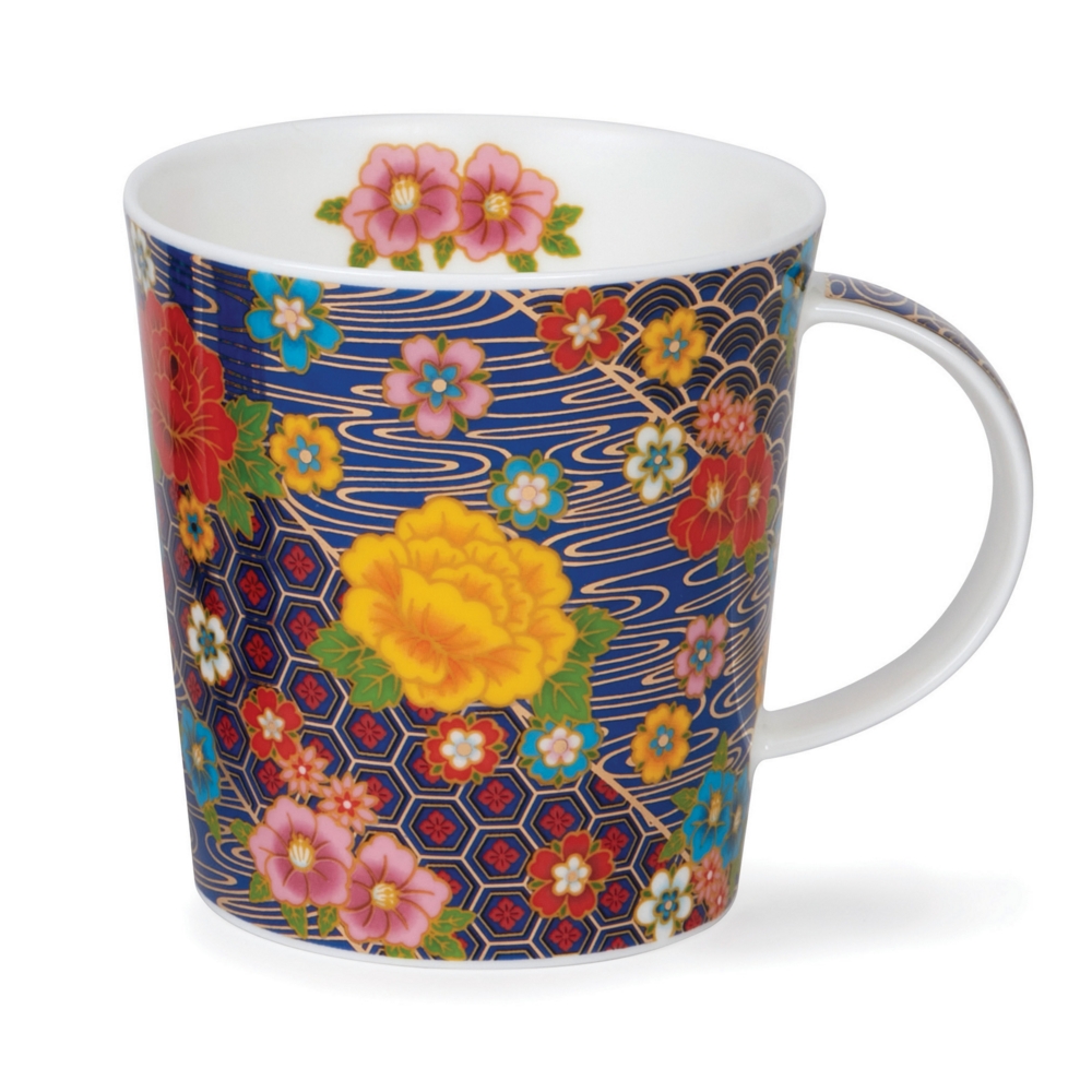 Dunoon Lomond Kyushu Pattern Becher aus Fine Bone China 3.2 dl