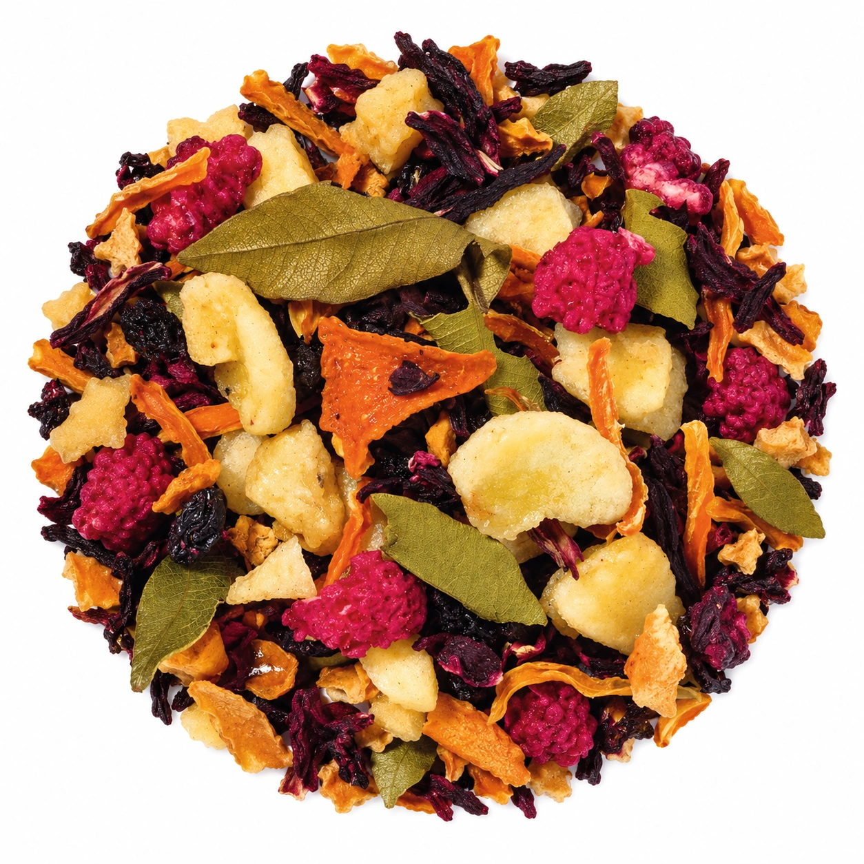 Früchtetee Beeren & Karibikzauber Bio, mild
