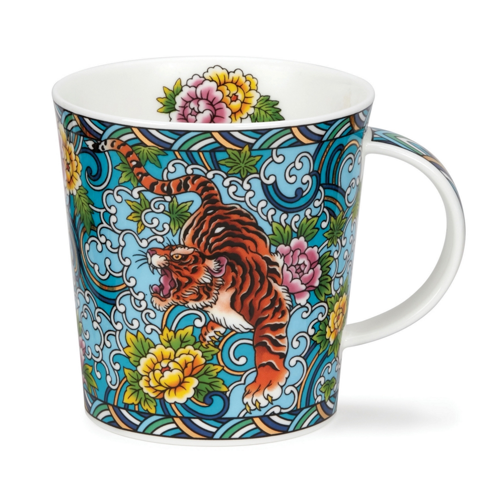 Dunoon Lomond Kaiga Tiger Becher aus Fine Bone China 3.2 dl