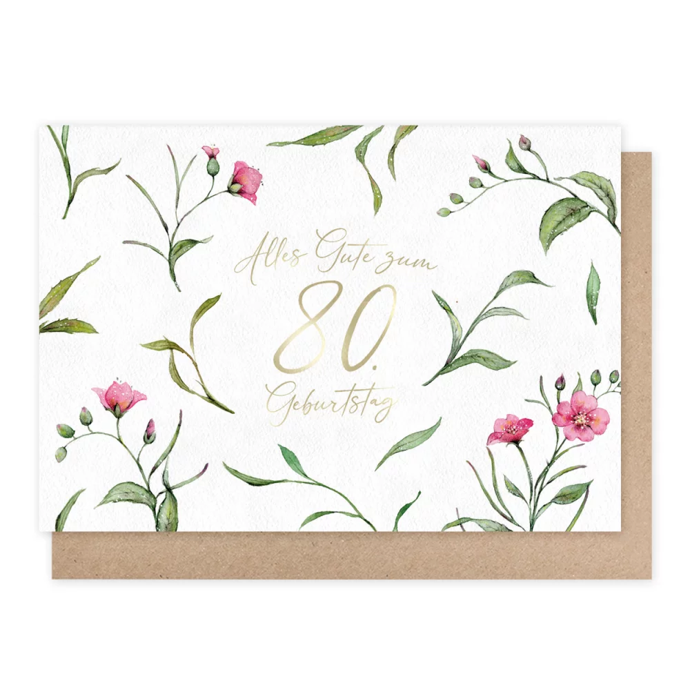 Geburtstag\n 80 Jahre