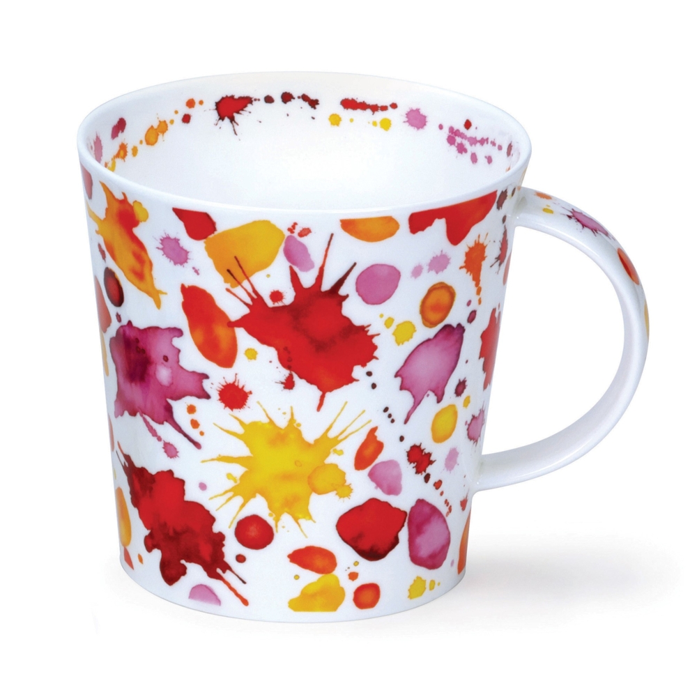 Dunoon Lomond Whoops Red Becher aus Fine Bone China 3.2 dl