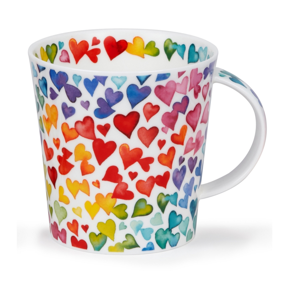 Dunoon Lomond Lots of Love Becher aus Fine Bone China 3.2 dl