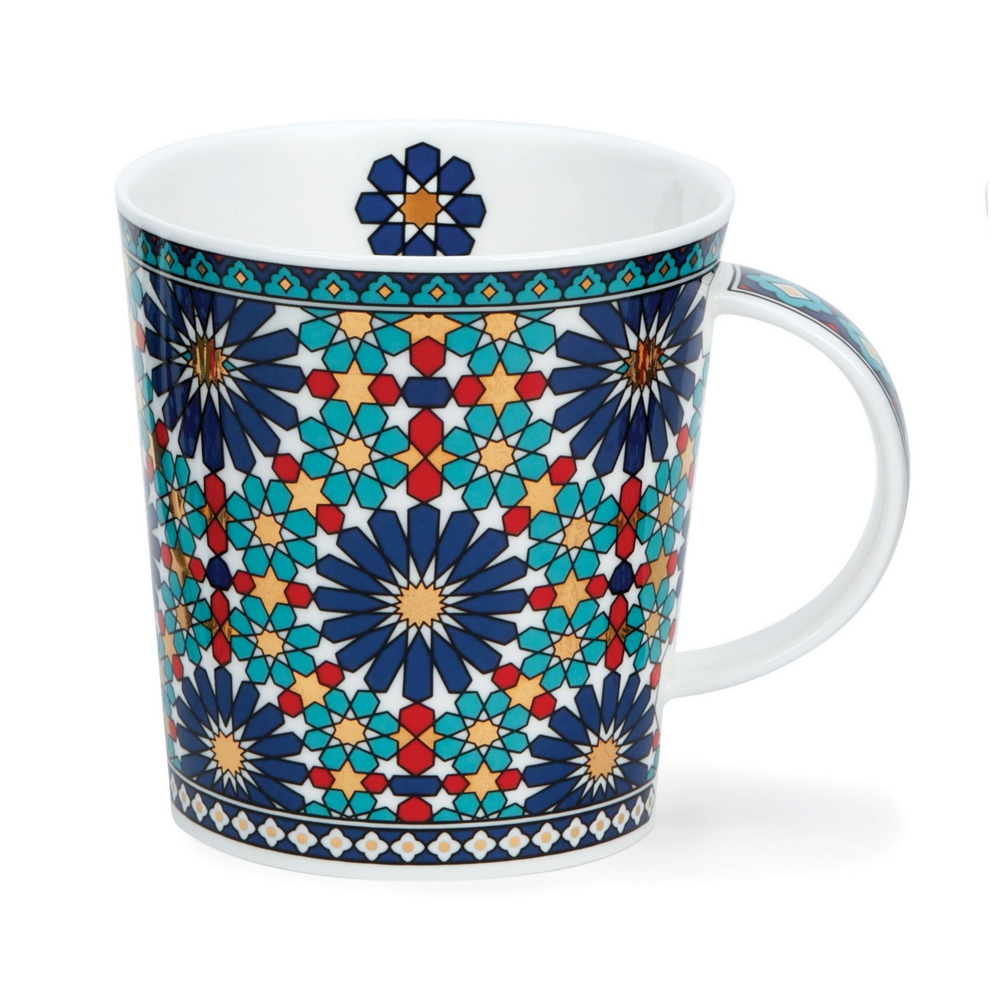 Dunoon Lomond Tangier Dark Blue Becher aus Fine Bone China 3.2 dl