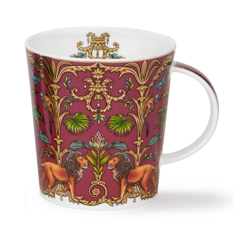 Dunoon Lomond Malabar Lion Becher aus Fine Bone China 3.2 dl