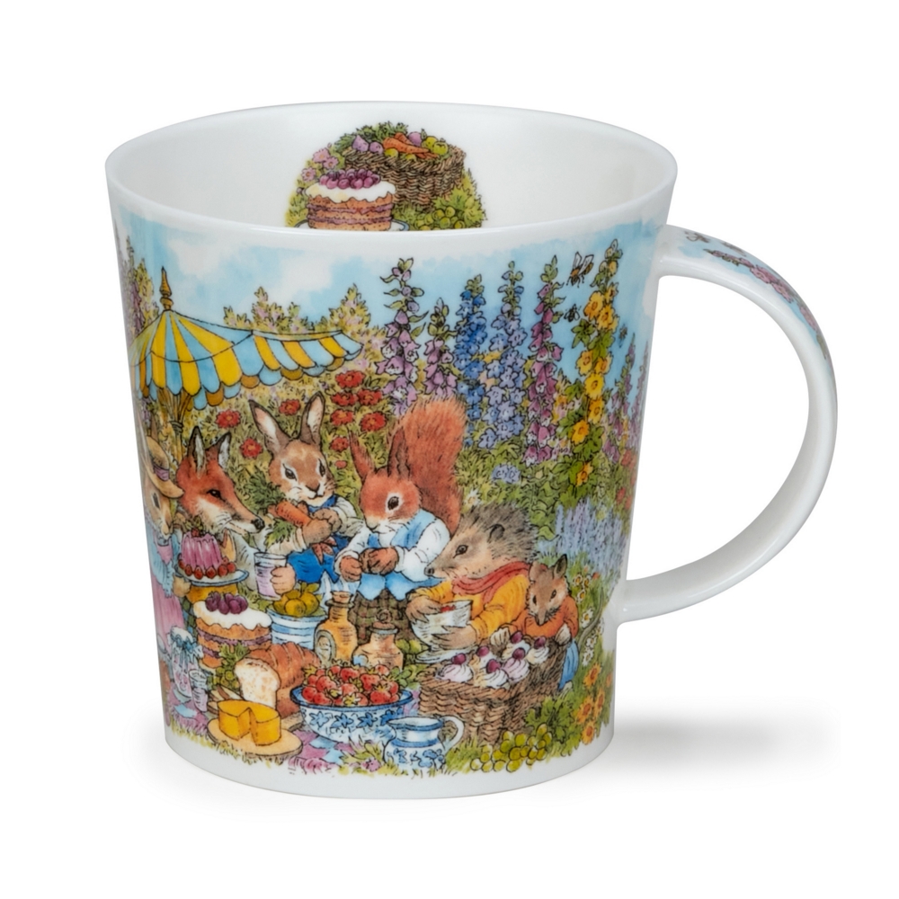 Dunoon Lomond Woodland Tales Picnic Becher aus Fine Bone China 3.2 dl
