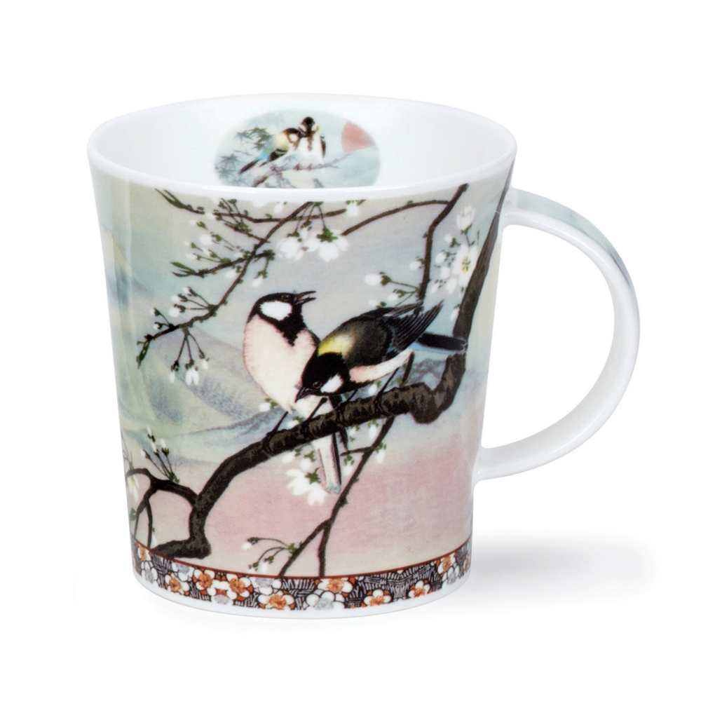 Dunoon Lomond Ukiyo Birds Becher aus Fine Bone China 3.2 dl