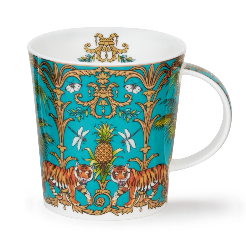 Dunoon Lomond Malabar Tiger Becher aus Fine Bone China 3.2 dl