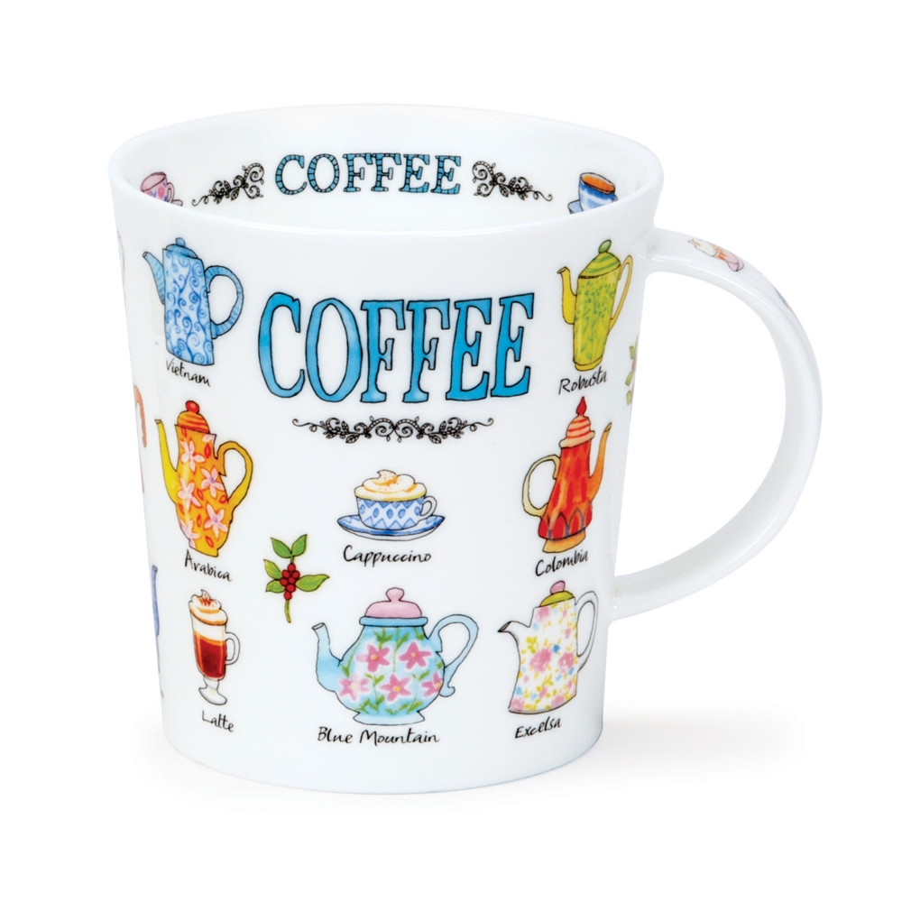 Dunoon Lomond Coffee Becher aus Fine Bone China 3.2 d