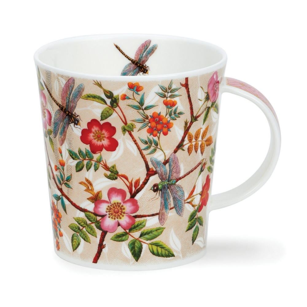 Dunoon Lomond Kensho Dragonfly Becher aus Fine Bone China 3.2 dl