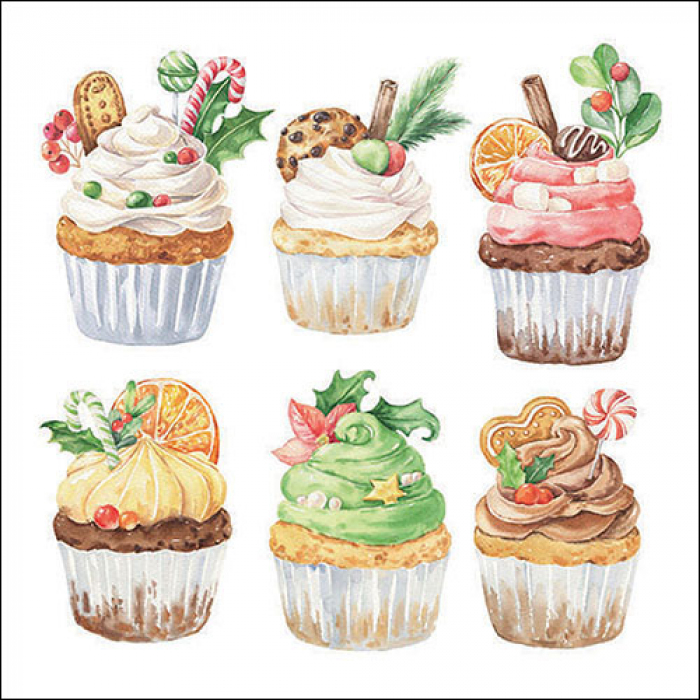 X-Mas Cup Cakes