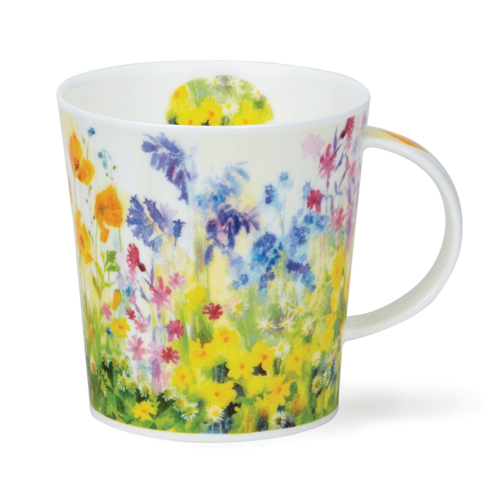 Dunoon Lomond Cottage Garden Yellow Becher aus Fine Bone China 3.2 dl