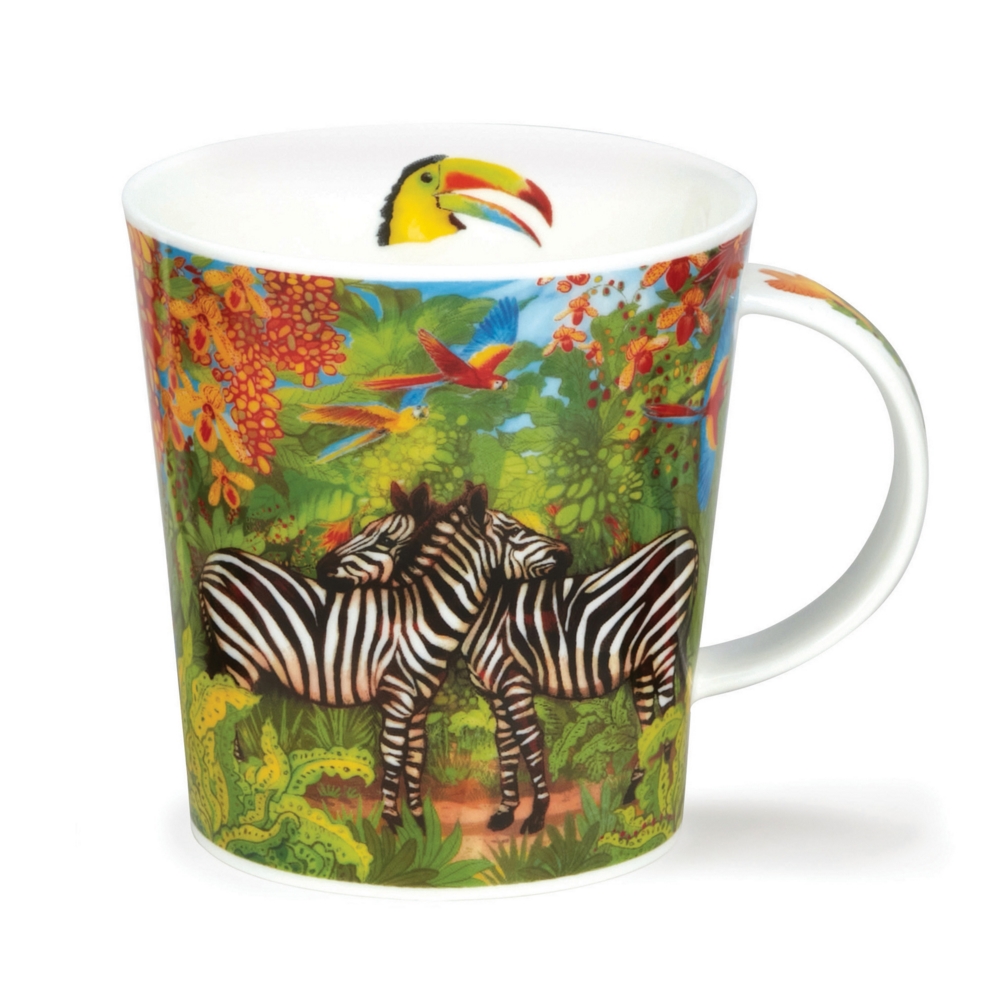 Dunoon Lomond Utopia Zebra Becher aus Fine Bone China 3.2 dl