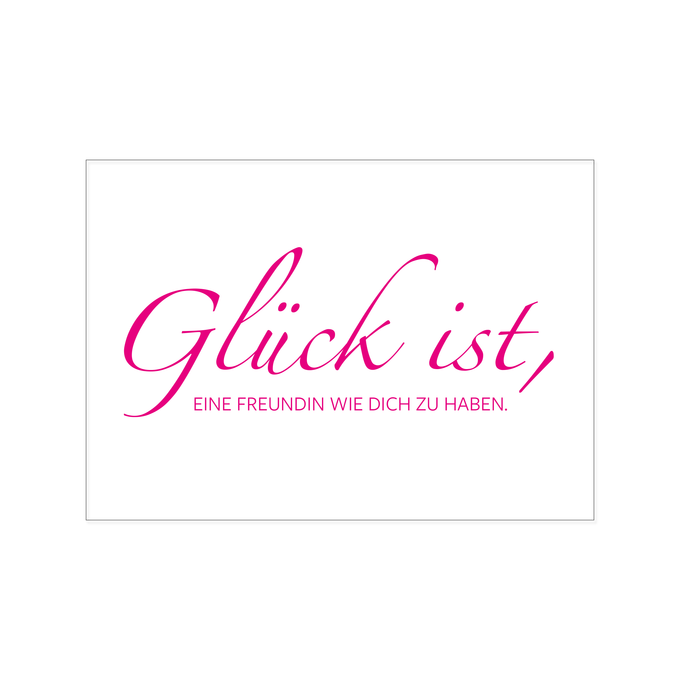 Glück ist,