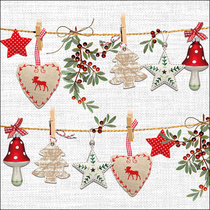 Serviette Christmas Decorations