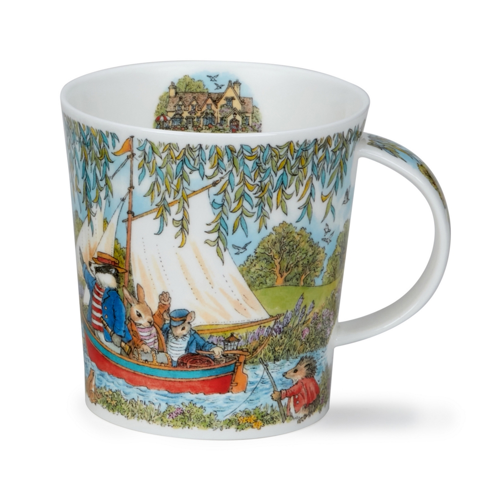 Dunoon Lomond Woodland Tales Boat Becher aus Fine Bone China 3.2 dl
