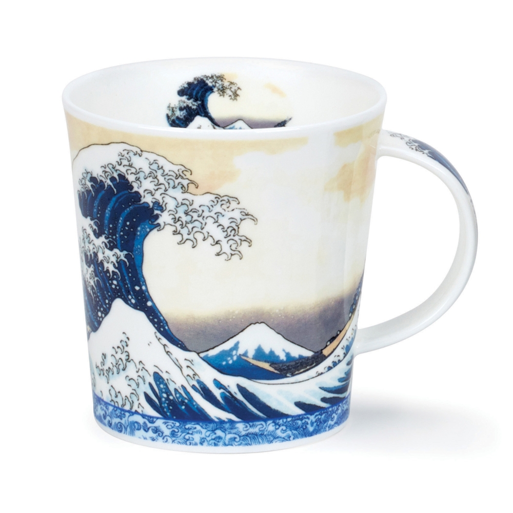 Dunoon Lomond Ukiyo Wave Becher aus Fine Bone China 3.2 dl