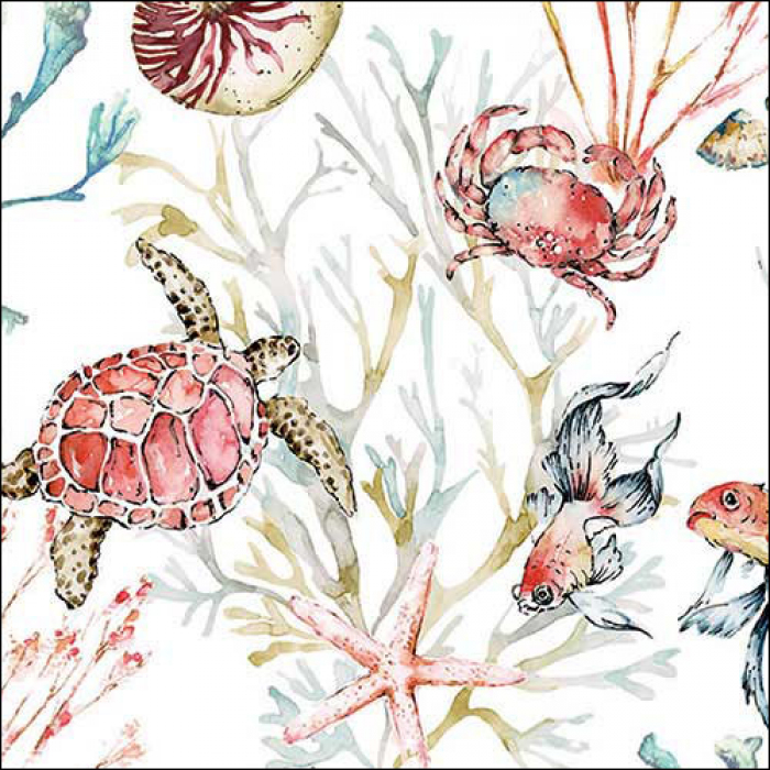 Serviette Sea Animals